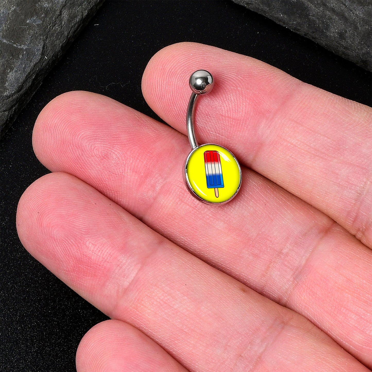 Popsicle Treat Belly Ring by Onyx O