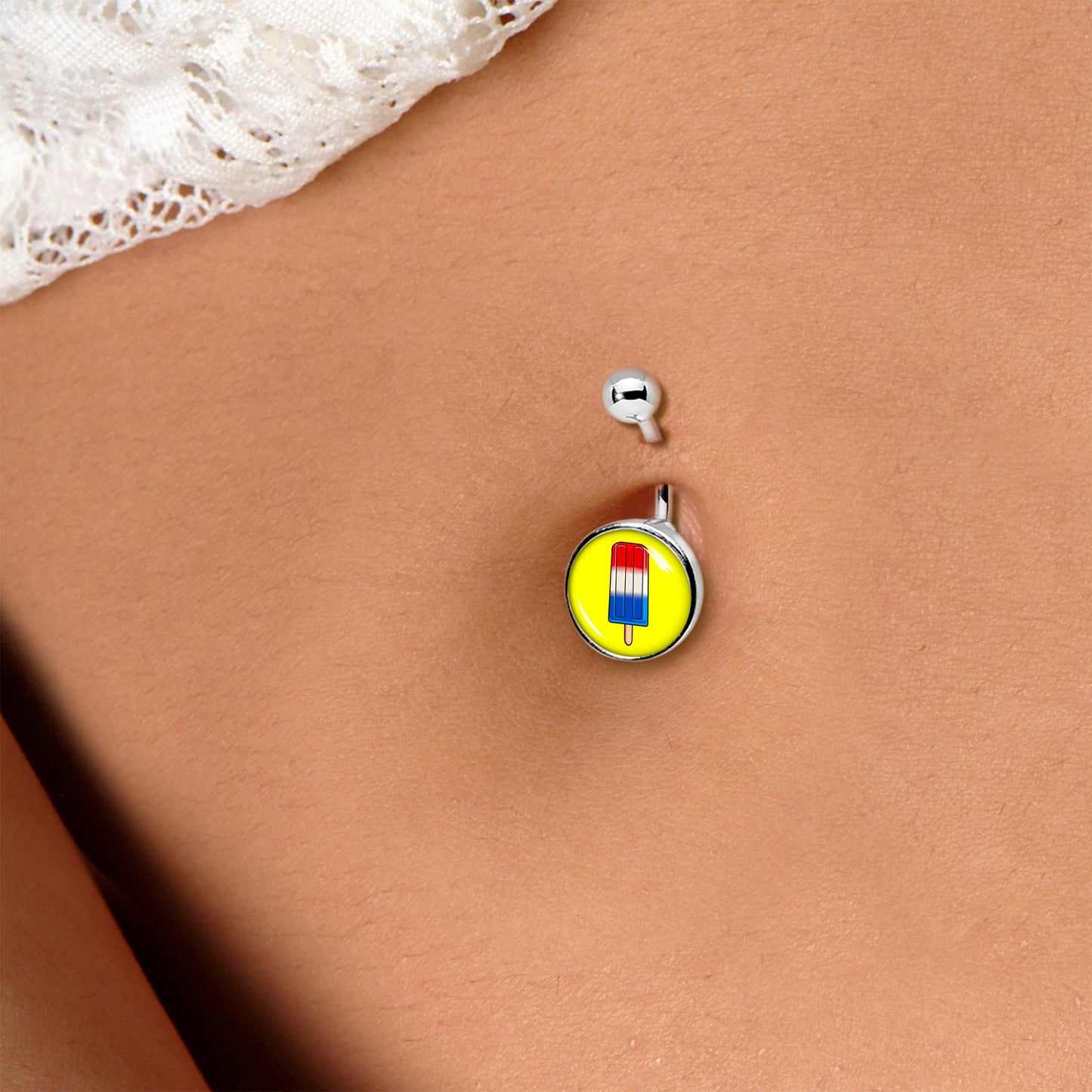 Popsicle Treat Belly Ring by Onyx O