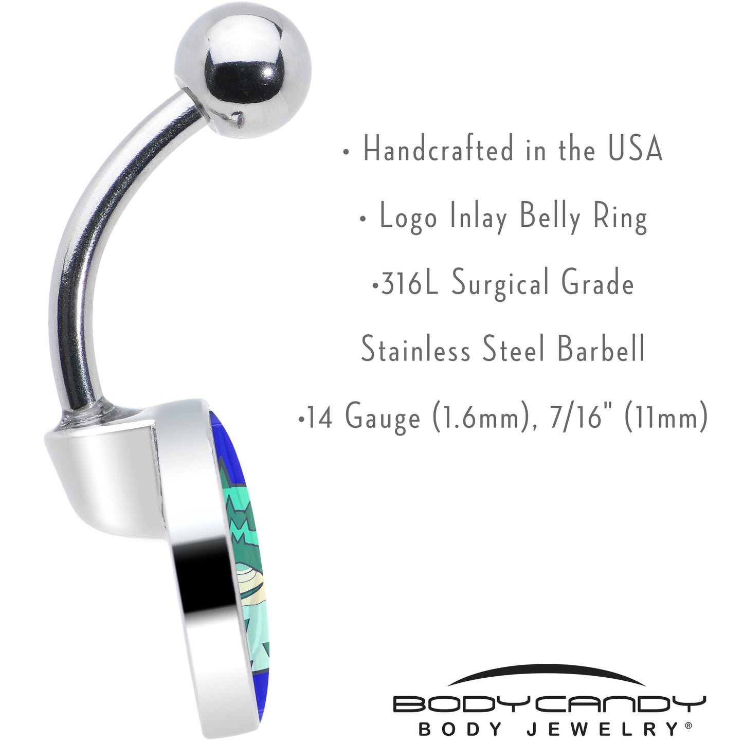 Pufferfish Belly Ring by Onyx O