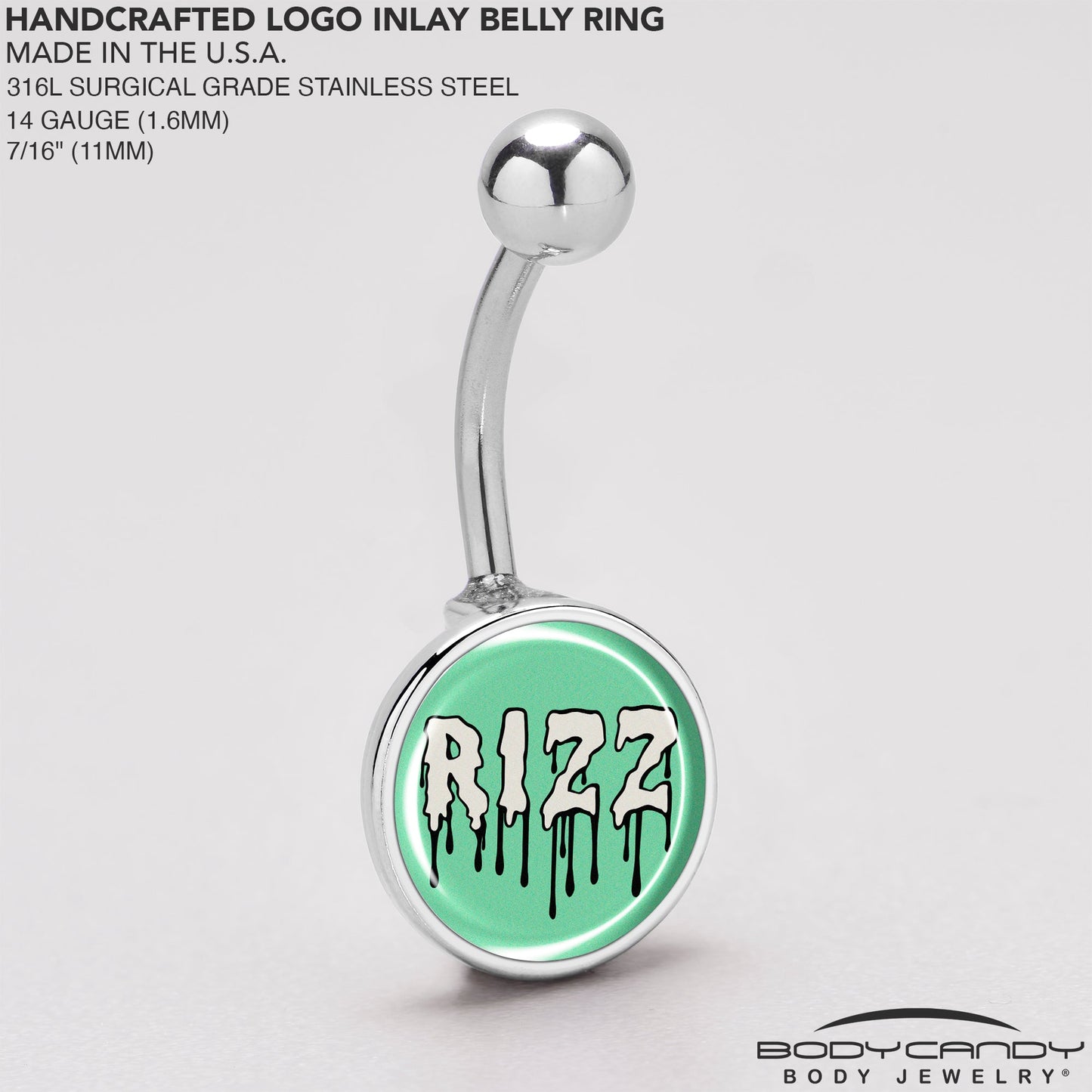 RIZZ Belly Ring by Onyx O
