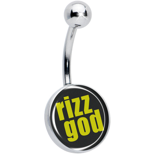 RIZZ GOD Belly Ring by Onyx O