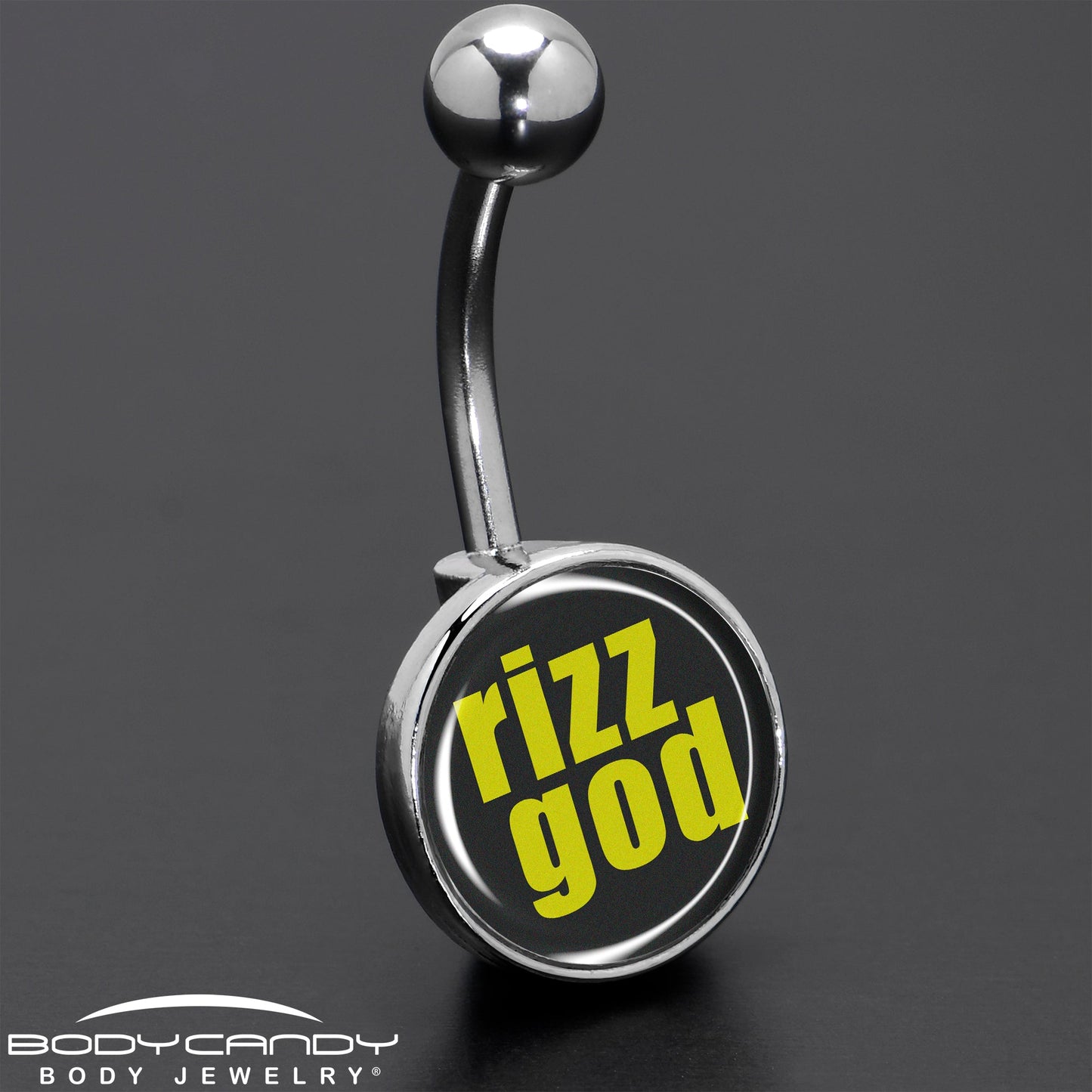 RIZZ GOD Belly Ring by Onyx O