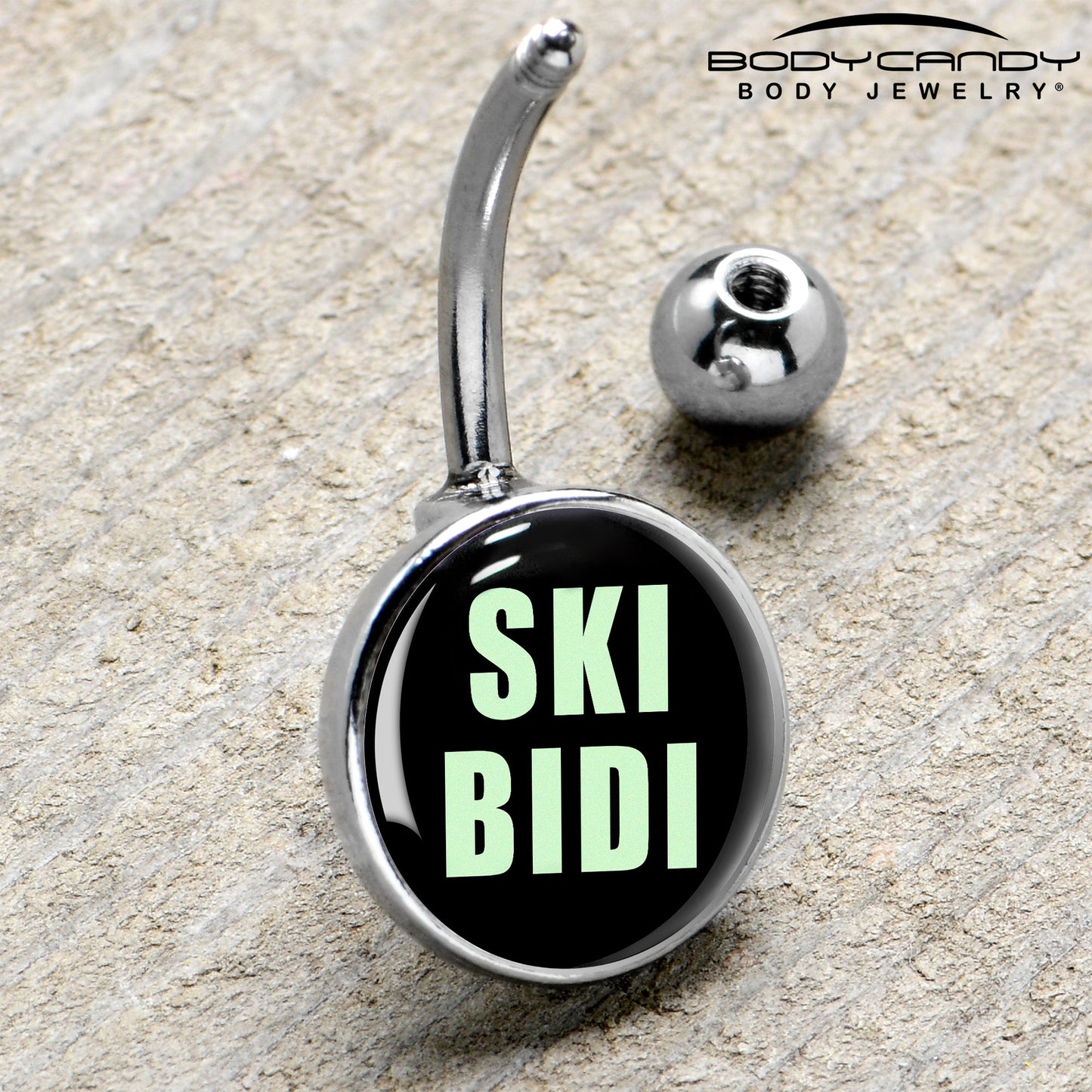 SKIBIDI Belly Ring by Onyx O