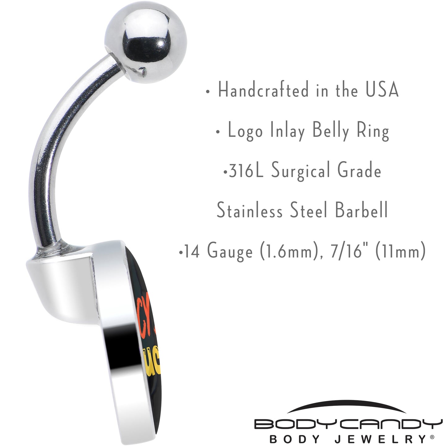 Spicy and Saucy Belly Ring by Onyx O