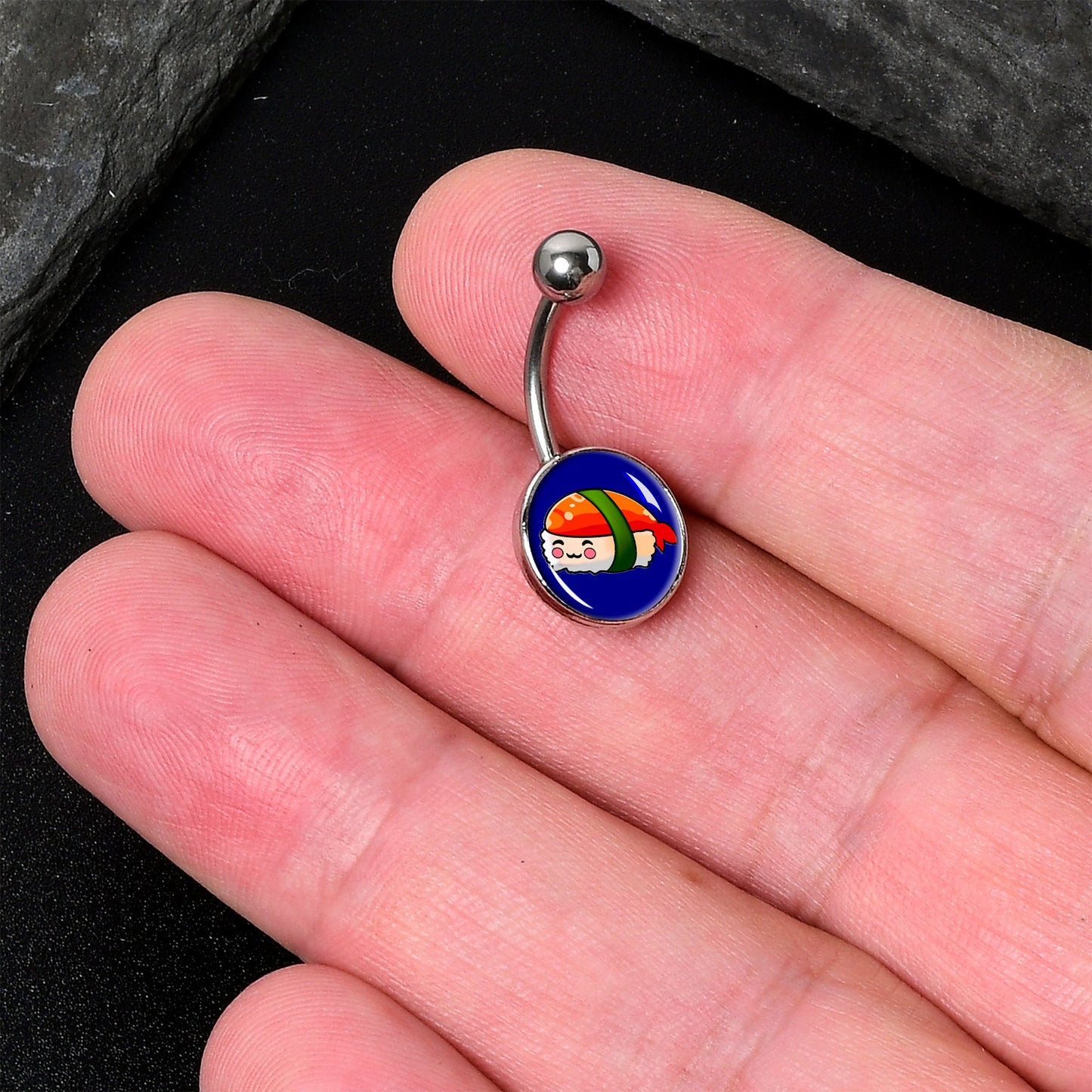Sushi Belly Ring by Onyx O