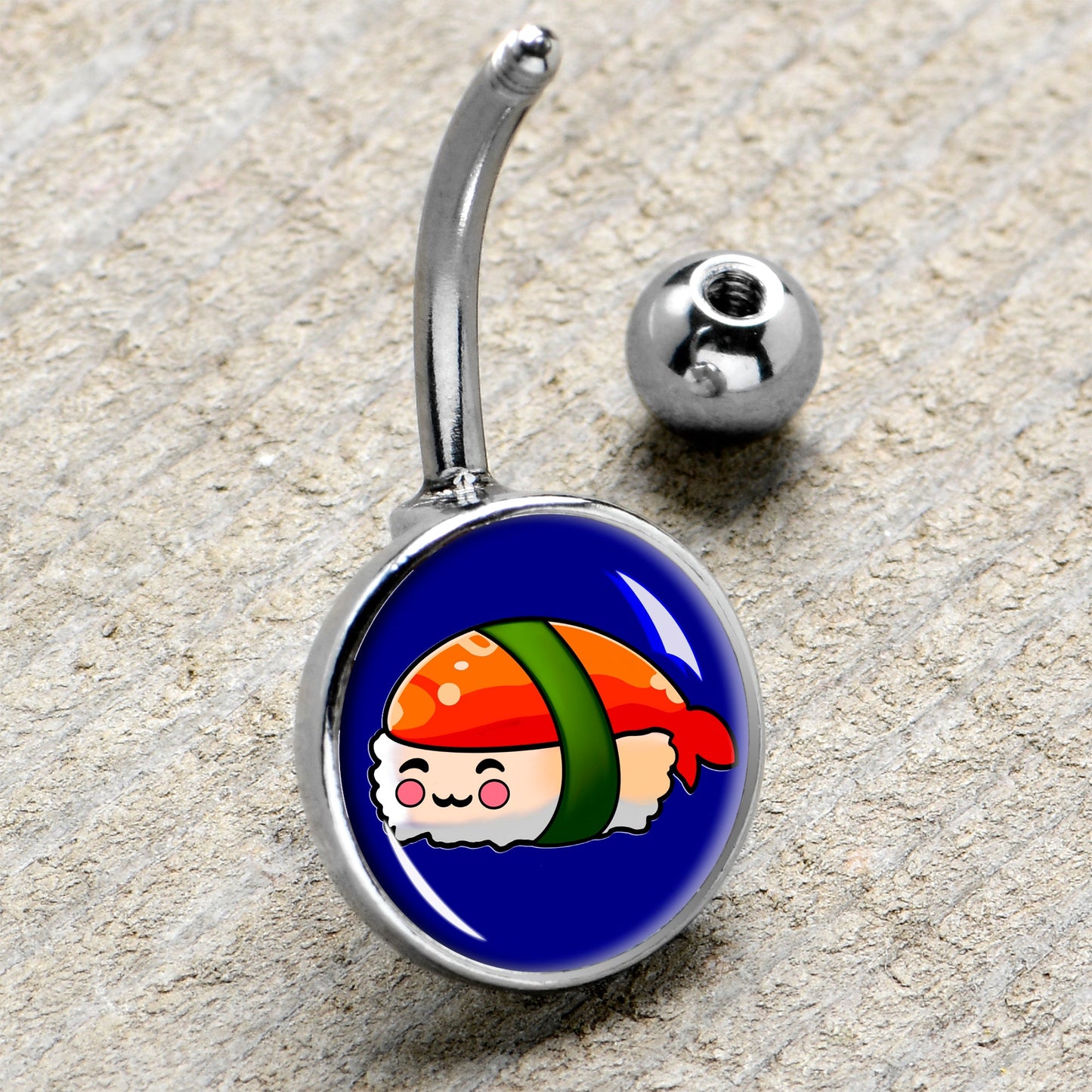 Sushi Belly Ring by Onyx O
