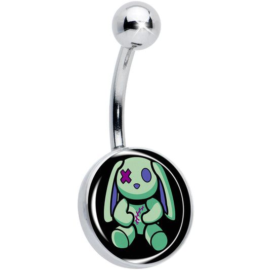 Zombie Bunny Belly Ring by Onyx O