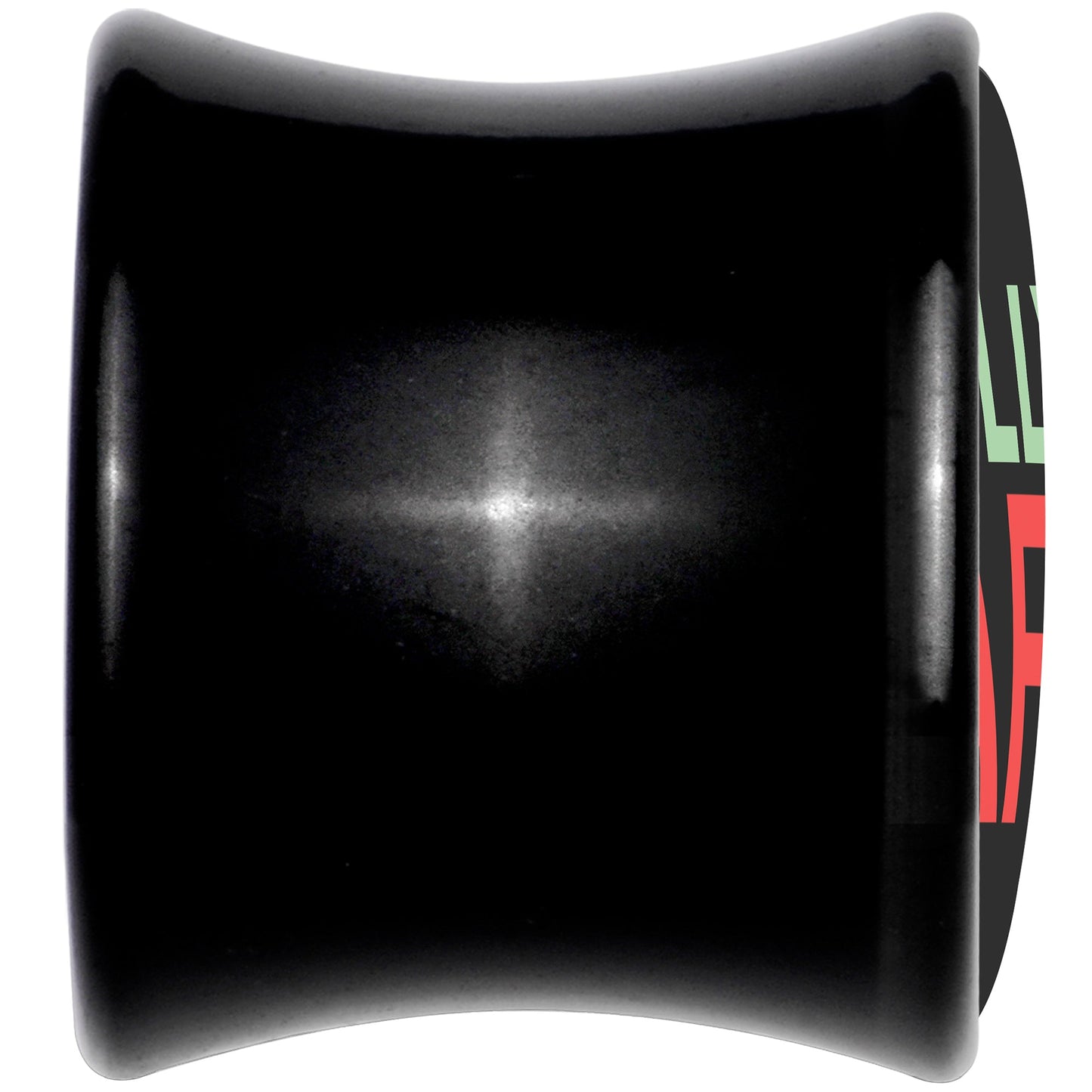 Jolly AF Festive Holiday Christmas Acrylic Saddle Plug Set by Onyx O