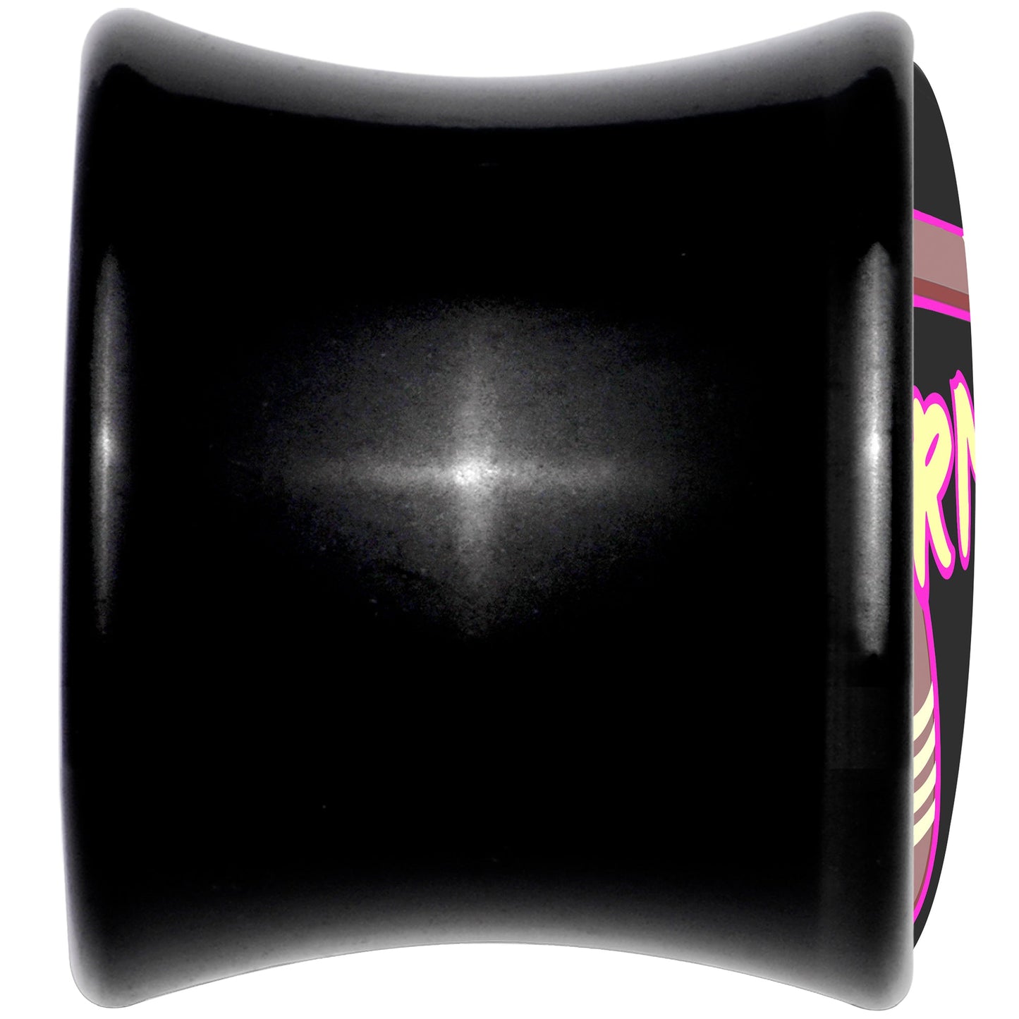 Karmic Boomerang Black Acrylic Saddle Plug Set by Onyx O