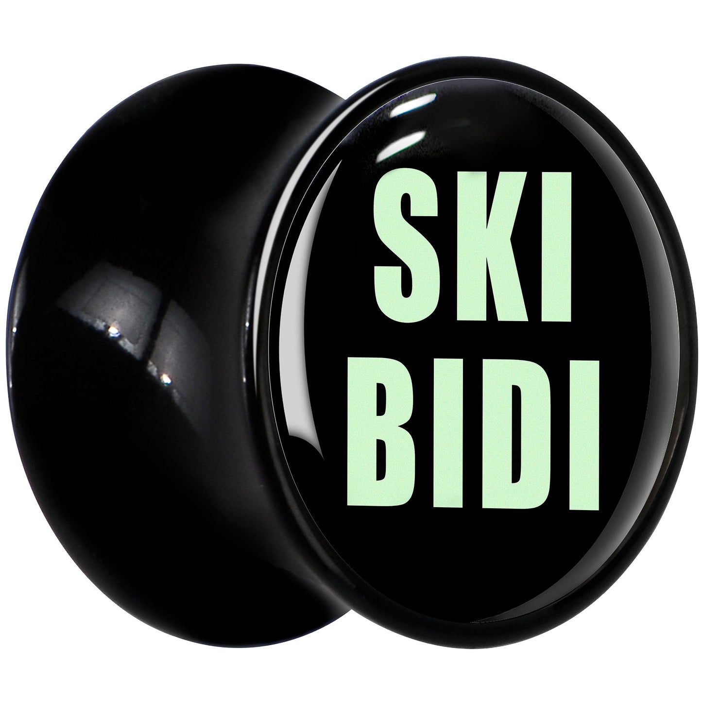 0G SKIBIDI Black Acrylic Saddle Plug Set by Onyx O