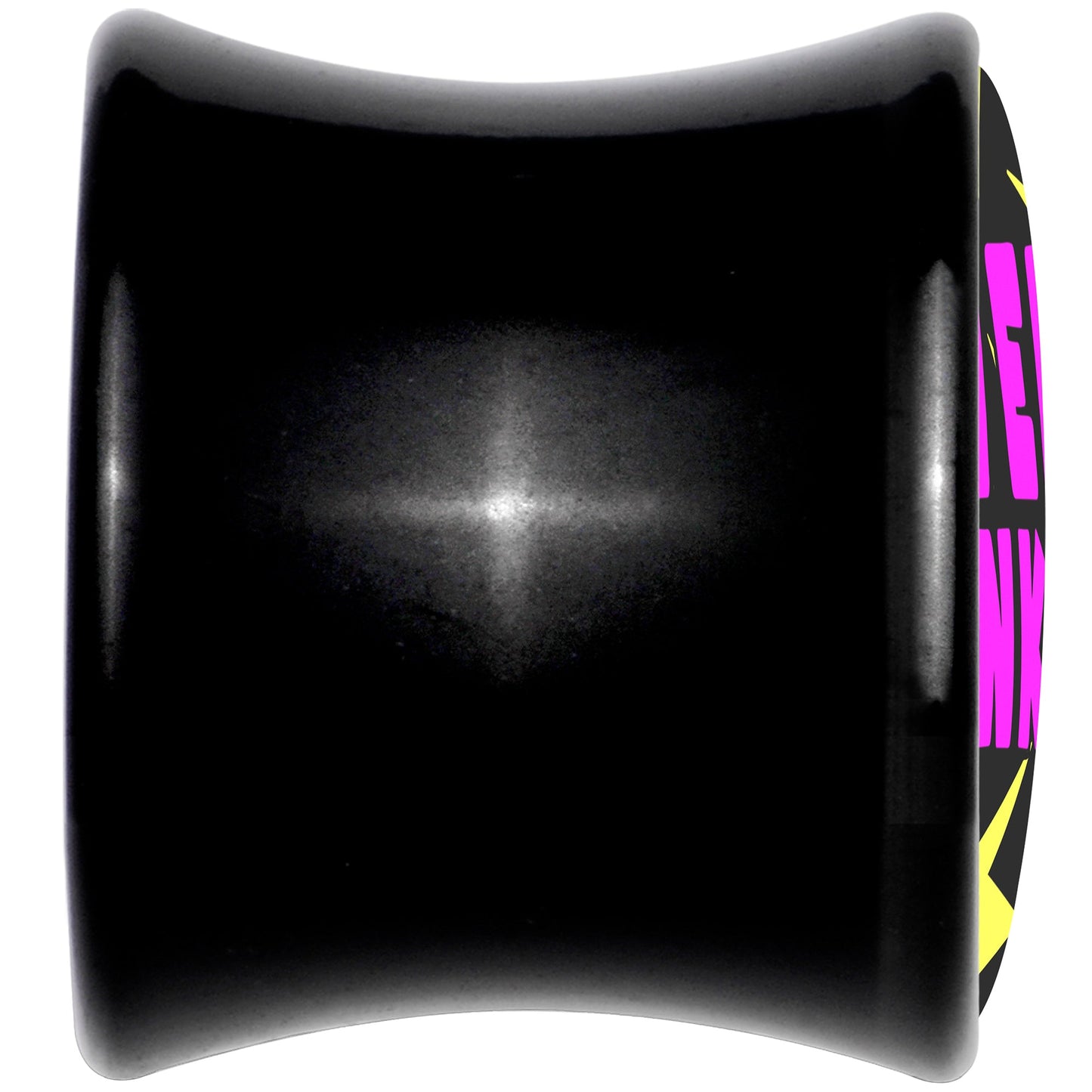 Over Thinker Impact Black Acrylic Saddle Plug Set by Onyx O