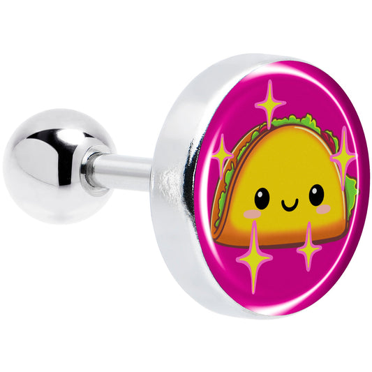 Mexican Fiesta Cute Taco Tragus Cartilage Earring by Onyx O