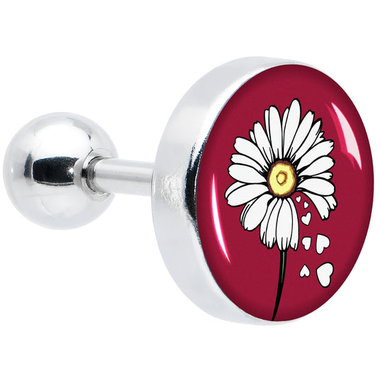 16G 1/4 Love Me Not Flower Tragus Cartilage Earring by Onyx O