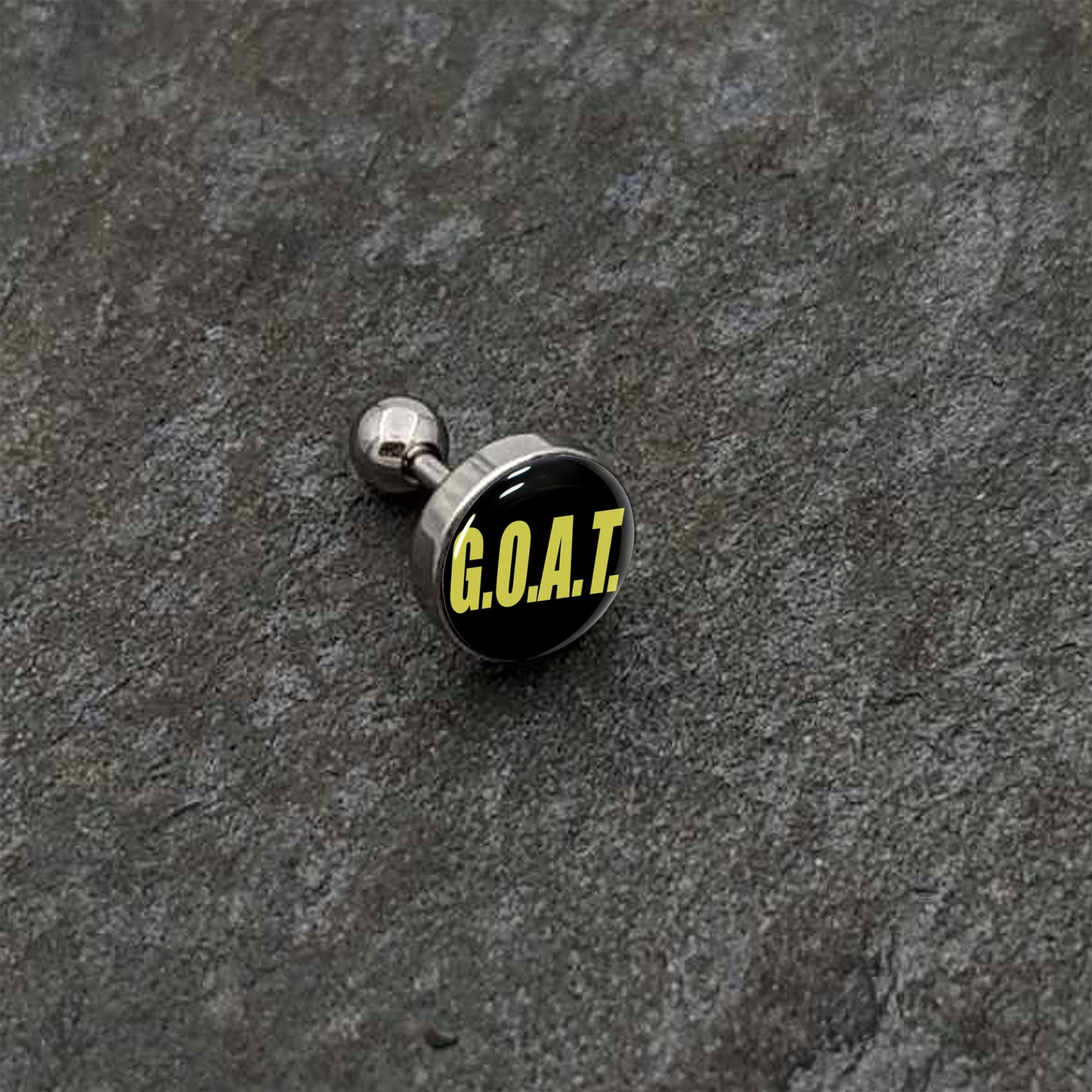 16G 1/4 G.O.A.T. Cartilage Tragus Earring by Onyx O