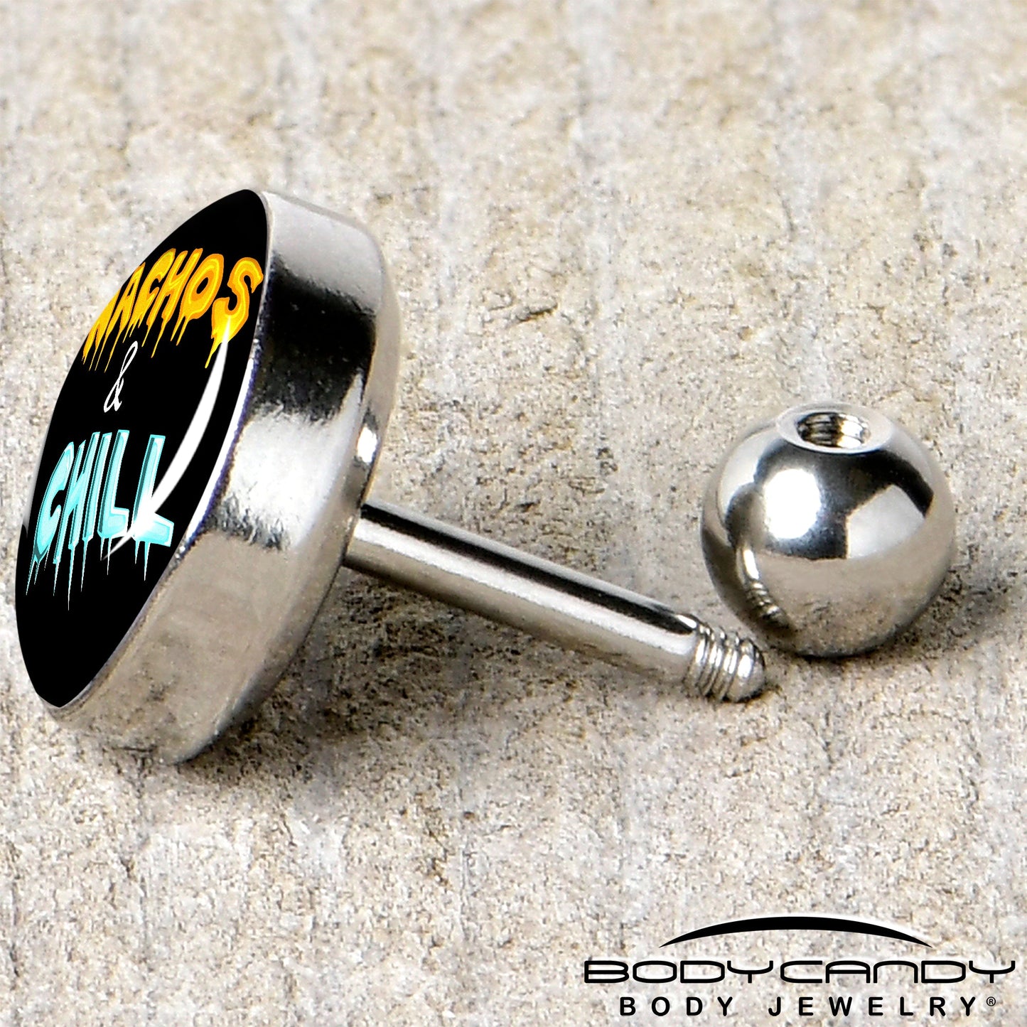 Nachos and Chill Tragus Cartilage Earring by Onyx O