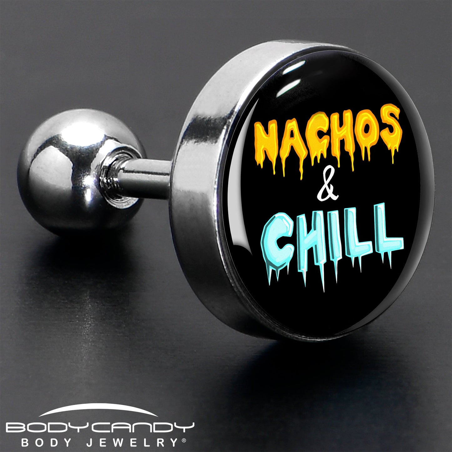 Nachos and Chill Tragus Cartilage Earring by Onyx O