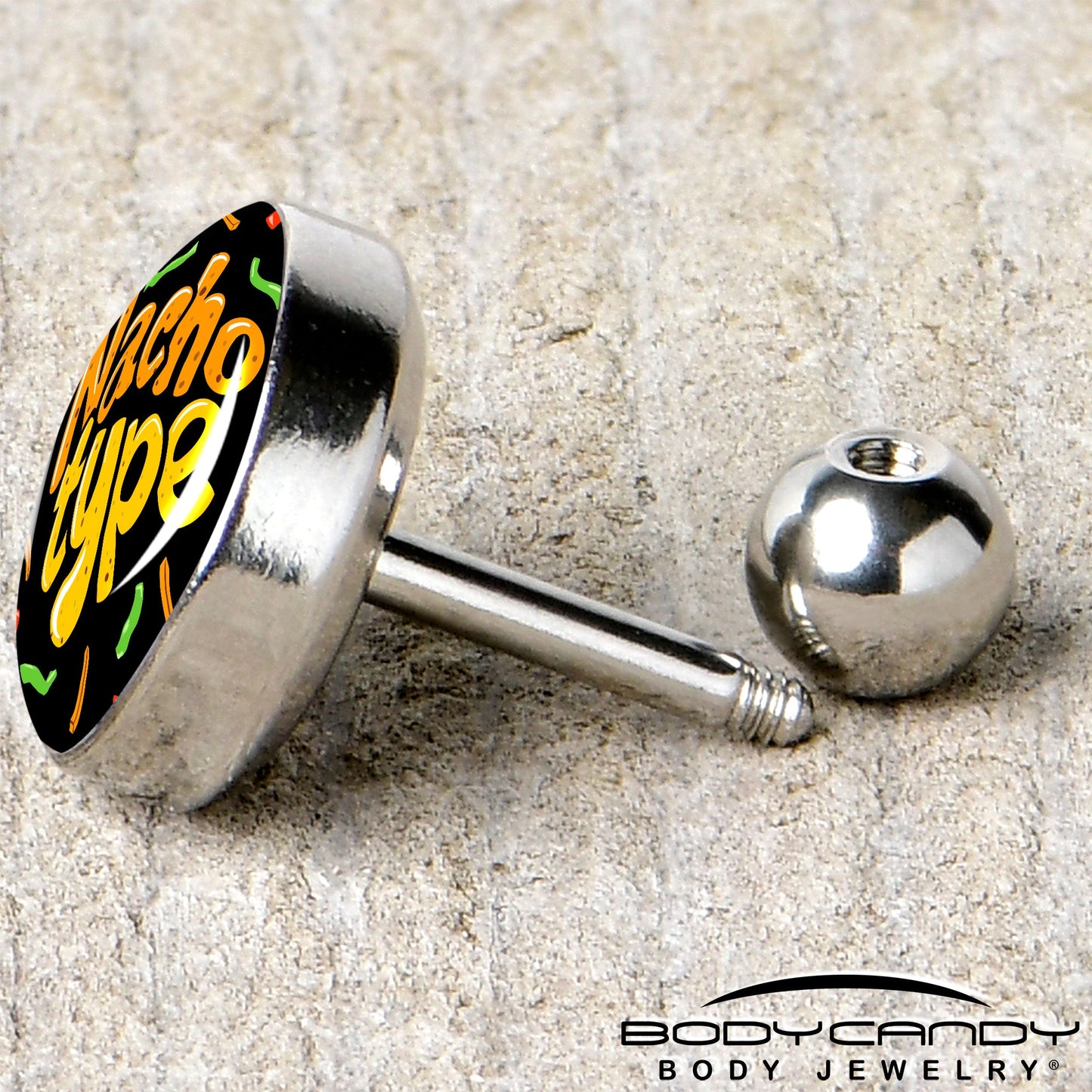 Nacho Type Tragus Cartilage Earring by Onyx O