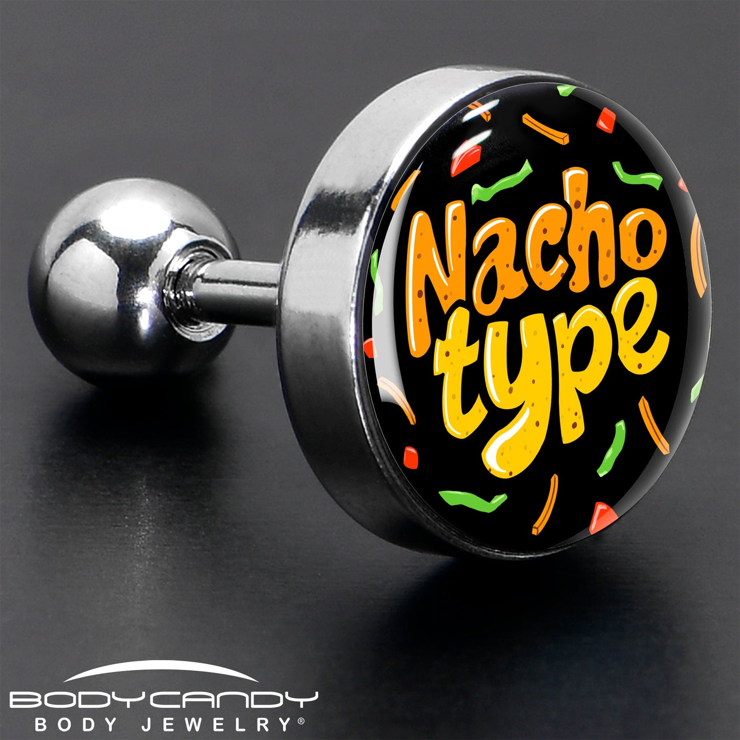 Nacho Type Tragus Cartilage Earring by Onyx O