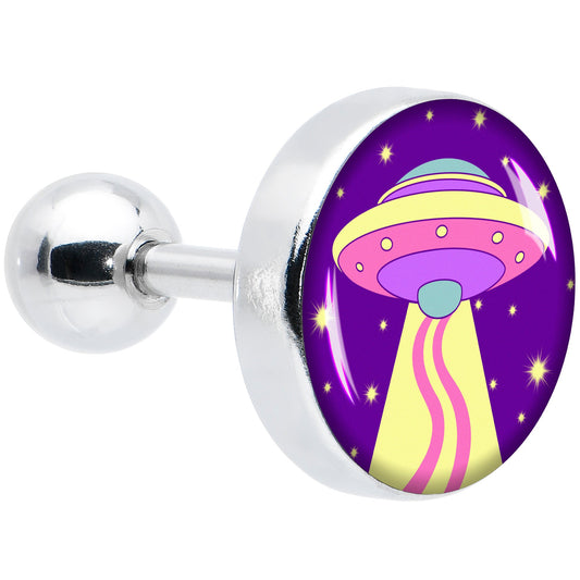 16G 1/4 Style Space Invasion Tragus Cartilage Earring by Onyx O