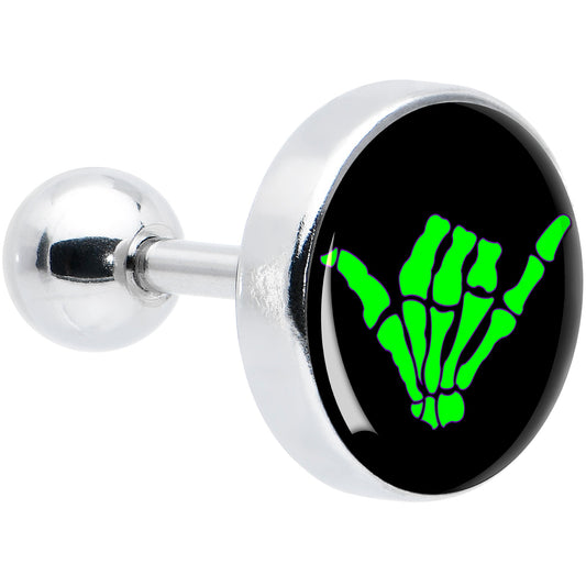 16G 1/4 Shaka Hand Cartilage Tragus Earring by Onyx O