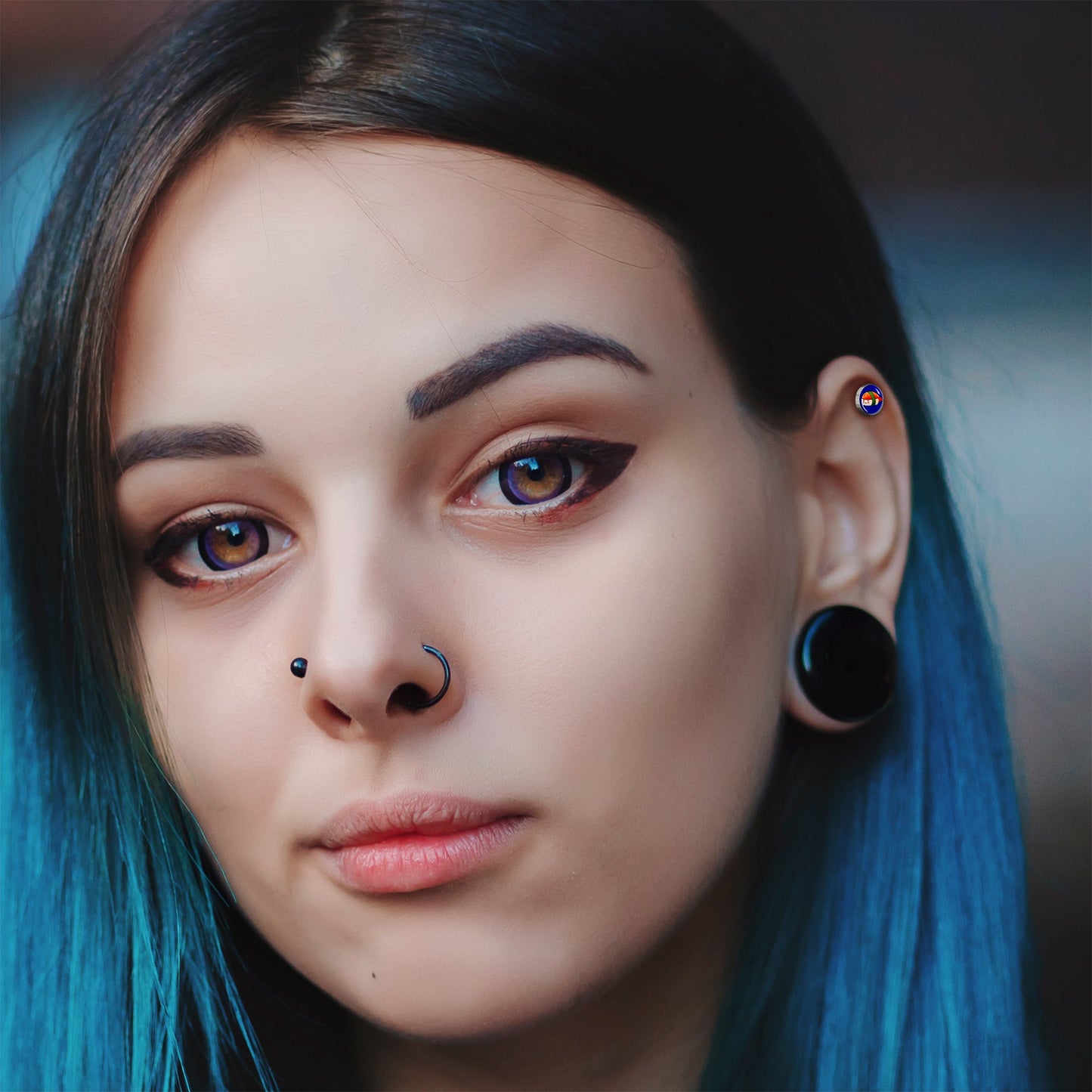 16G 1/4 Sushi Cartilage Tragus Earring by Onyx O