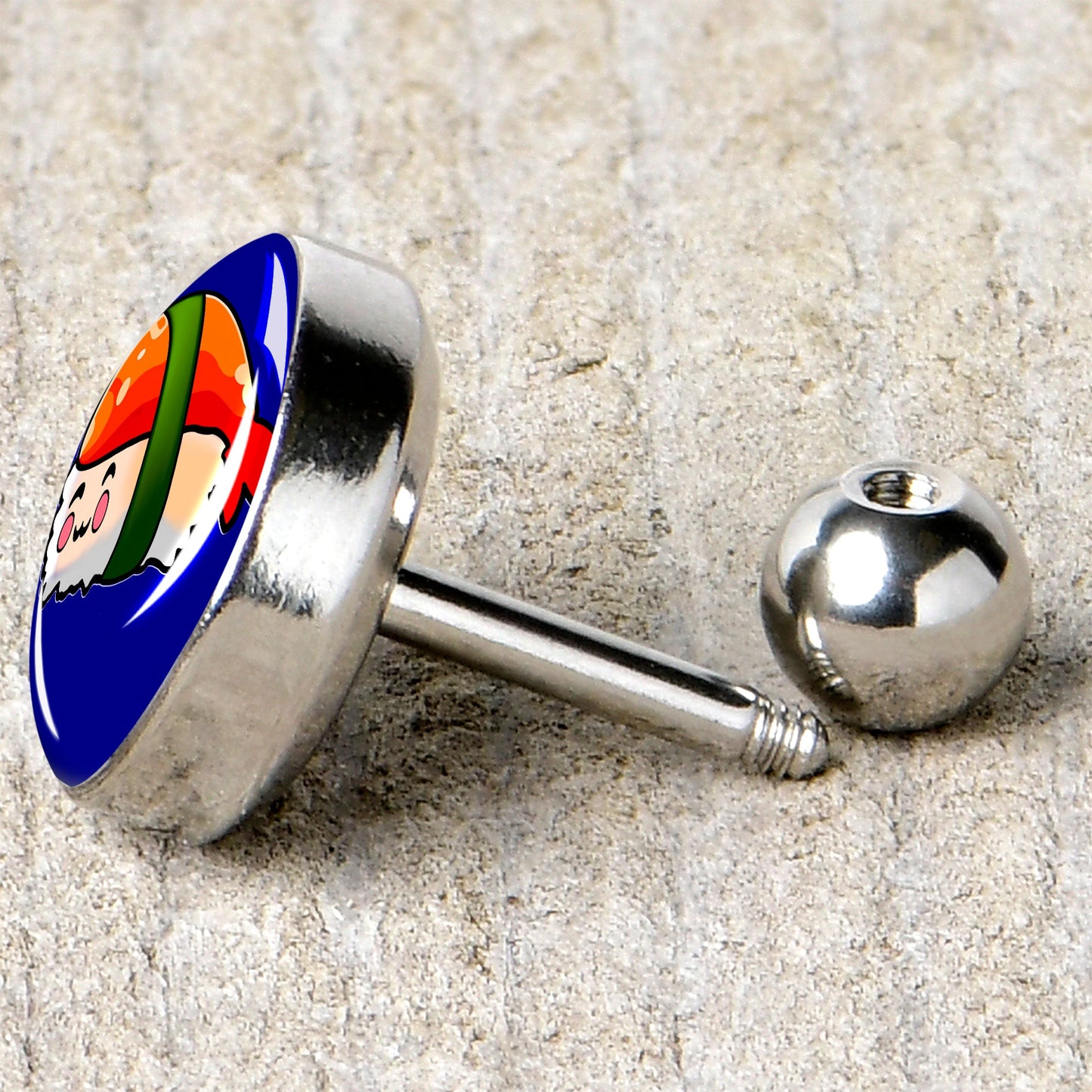 16G 1/4 Sushi Cartilage Tragus Earring by Onyx O