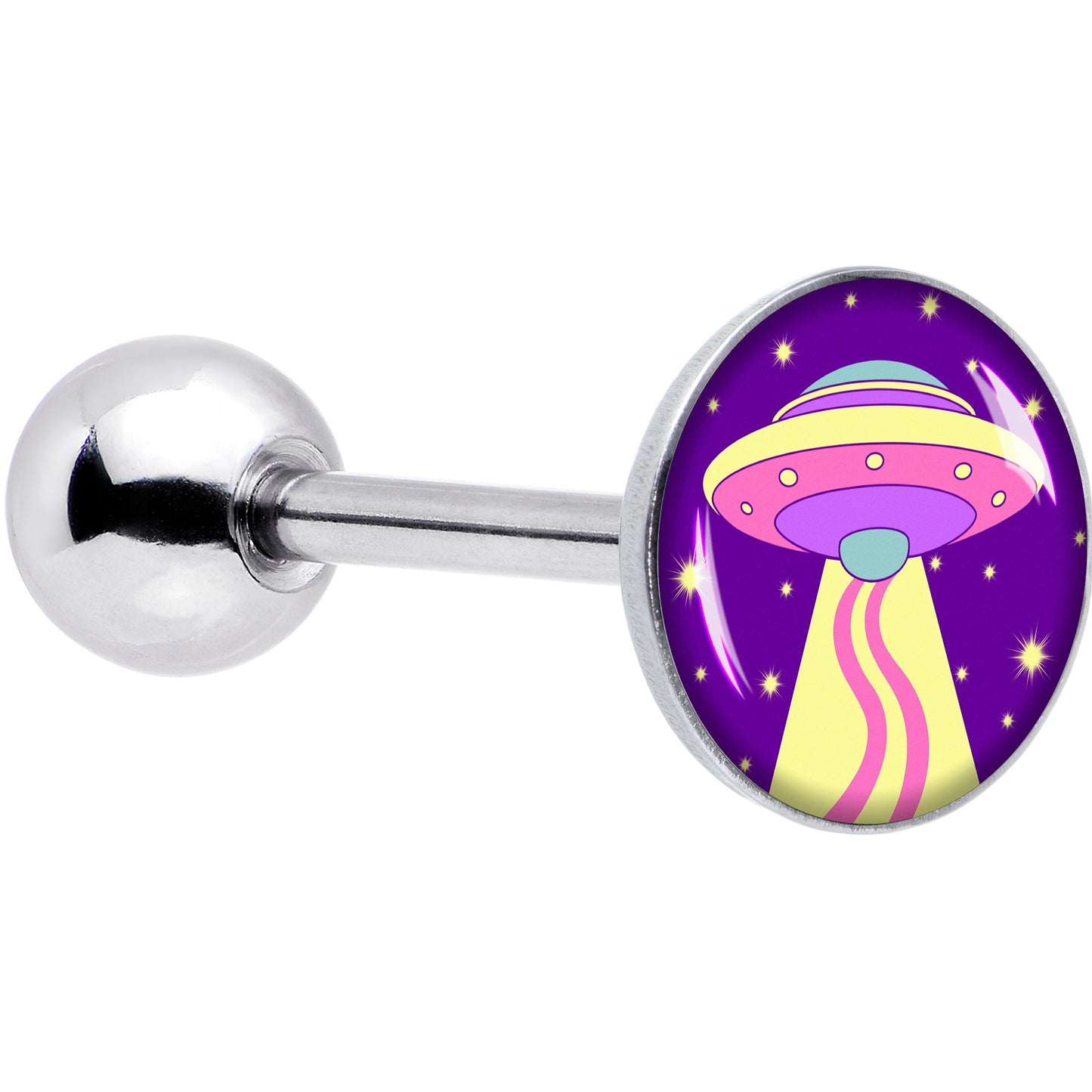 Style Space Invasion Barbell Tongue Ring by Onyx O