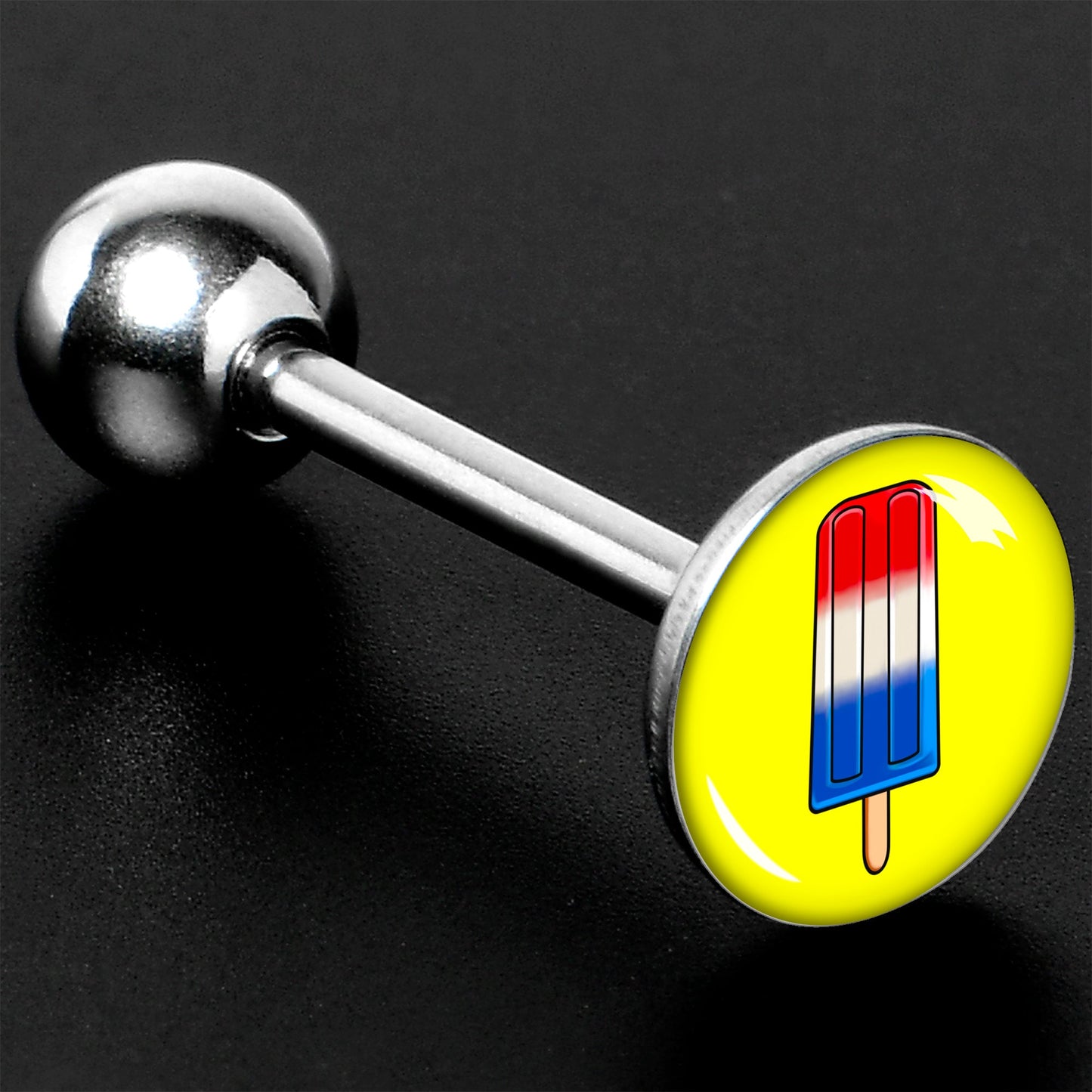 Popsicle Barbell Tongue Ring by Onyx O