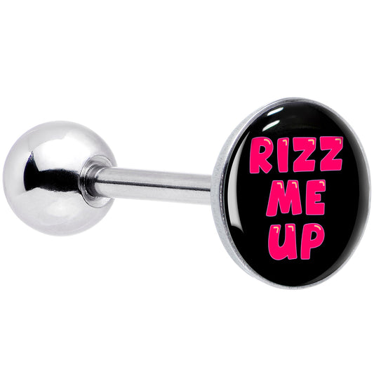 RIZZ ME UP Barbell Tongue Ring by Onyx O