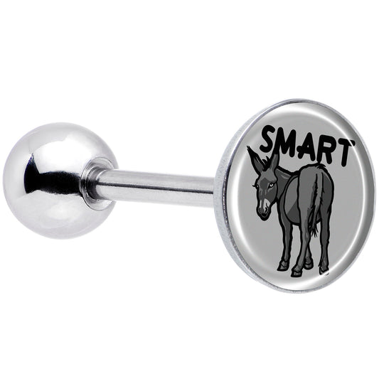 Donkey Smart Ass Barbell Tongue Ring by Onyx O