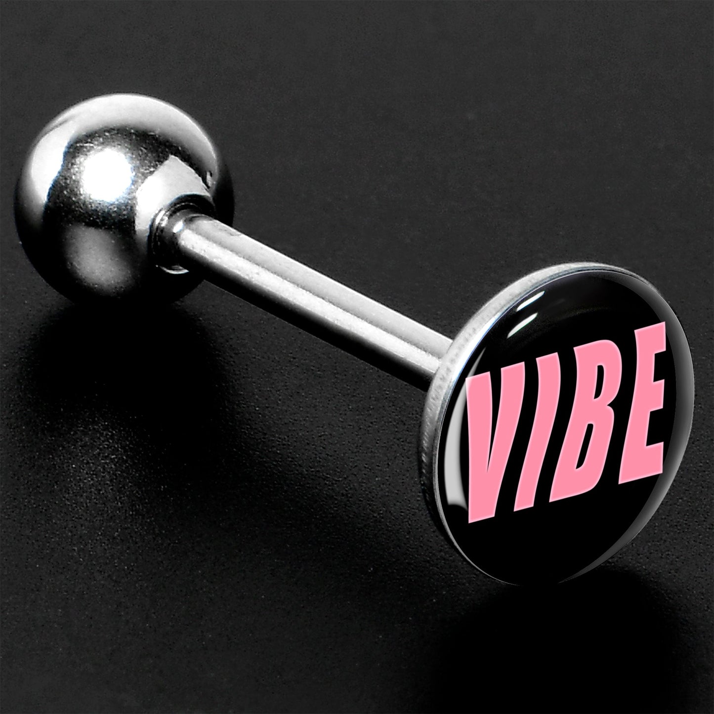 Vibe Barbell Tongue Ring by Onyx O
