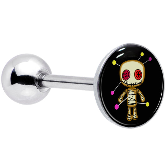 Voodoo Doll Barbell Tongue Ring by Onyx O