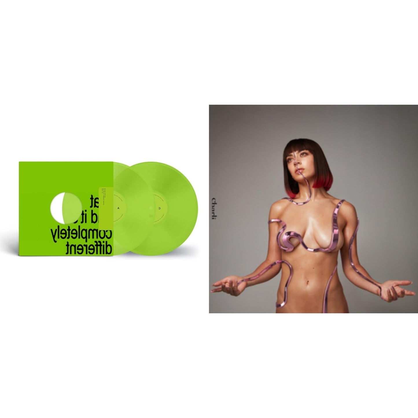 Brat & It's Completely Different (2LP/Brat Green Vinyl) & Charli Charli (2LP)