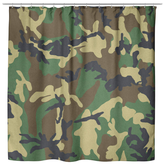 Camo Shower Curtain - Lizard Vigilante