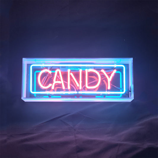 Candy Acrylic Box Neon Signs