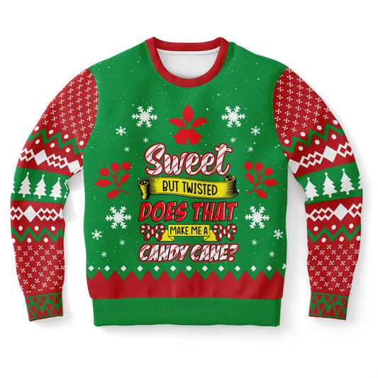 Candy Cane Christmas Sweatshirt