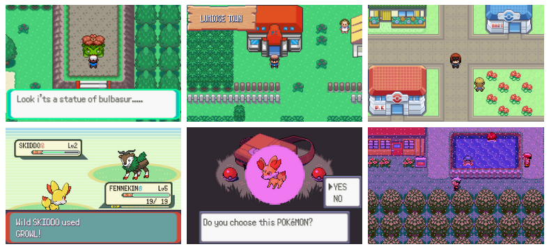 Pokemon X & Y GBA ROM Hack Video Game Custom Gameboy Advance