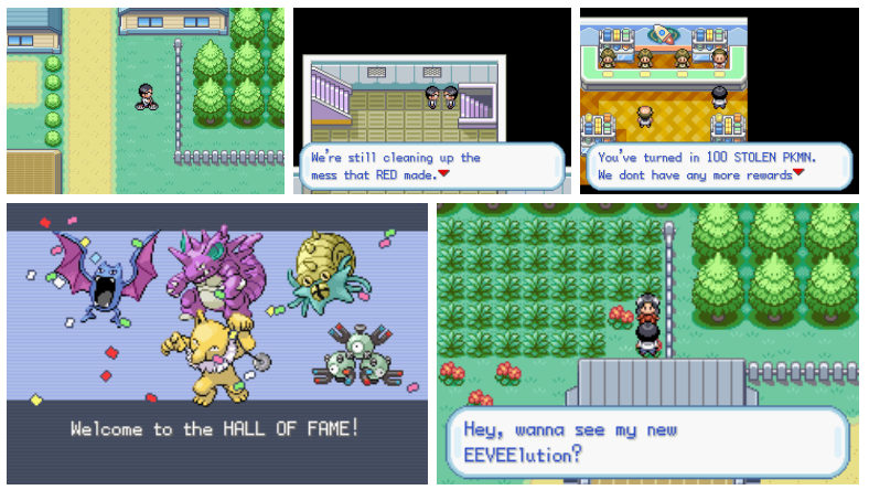 Pokemon Rocket Science GBA ROM Hack Video Game Cartridge Custom Gameboy Advance