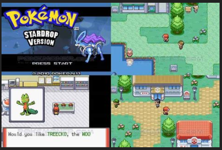 Pokemon Stardrop GBA ROM Hack Video Game Custom Gameboy Advance