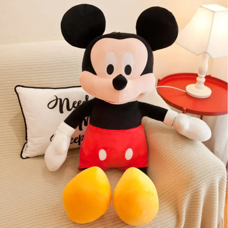 Cartoon Plush Pin Doll | Winnie the Pooh, Mickey, Minnie, Tigger & Piglet | Short Stuffed Animal Toy (20cm) - Premium doll from Lizard Vigilante - Just $7.99! Shop now at Lizard Vigilante