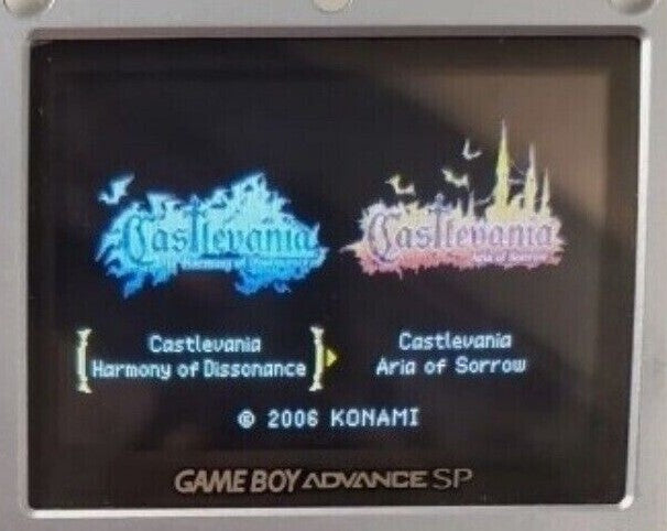 Castlevania Double Pack GBA Video Game Boy Advance 2006 Nintendo