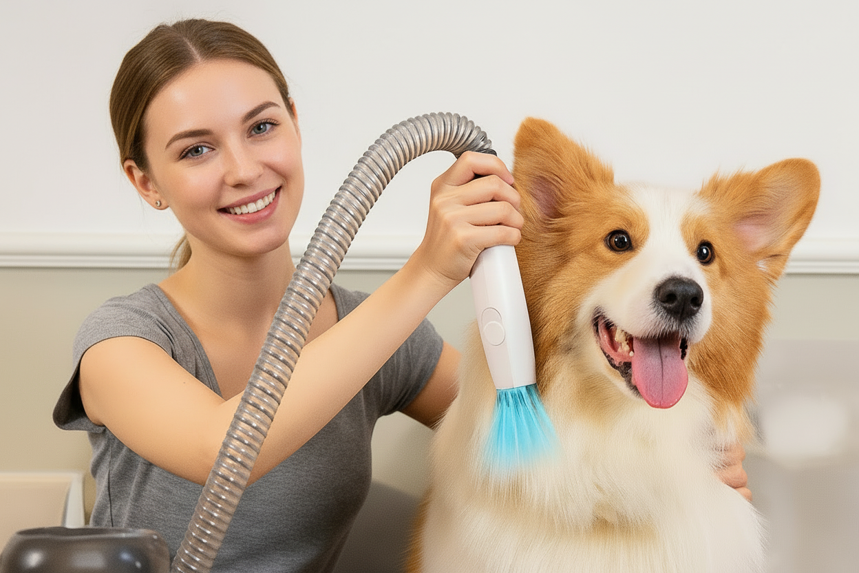 Anxiety-Free 5-in-1 Cordless Pet Grooming Kit by Dr. Milou