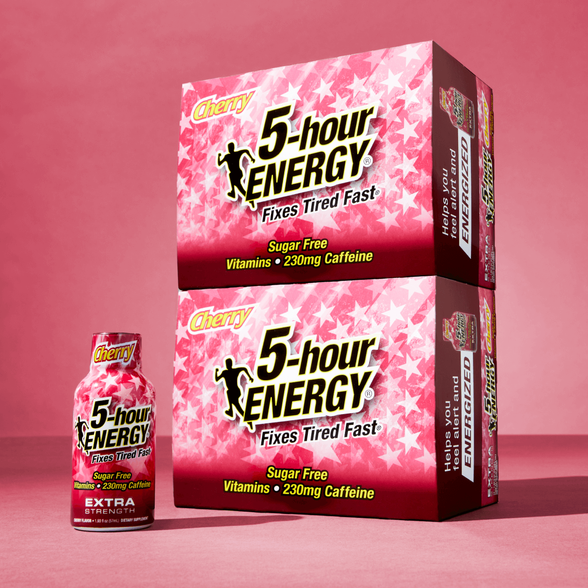 Cherry Bomb: Extra Strength 5-hour ENERGY Shots (The All-American Flavor)
