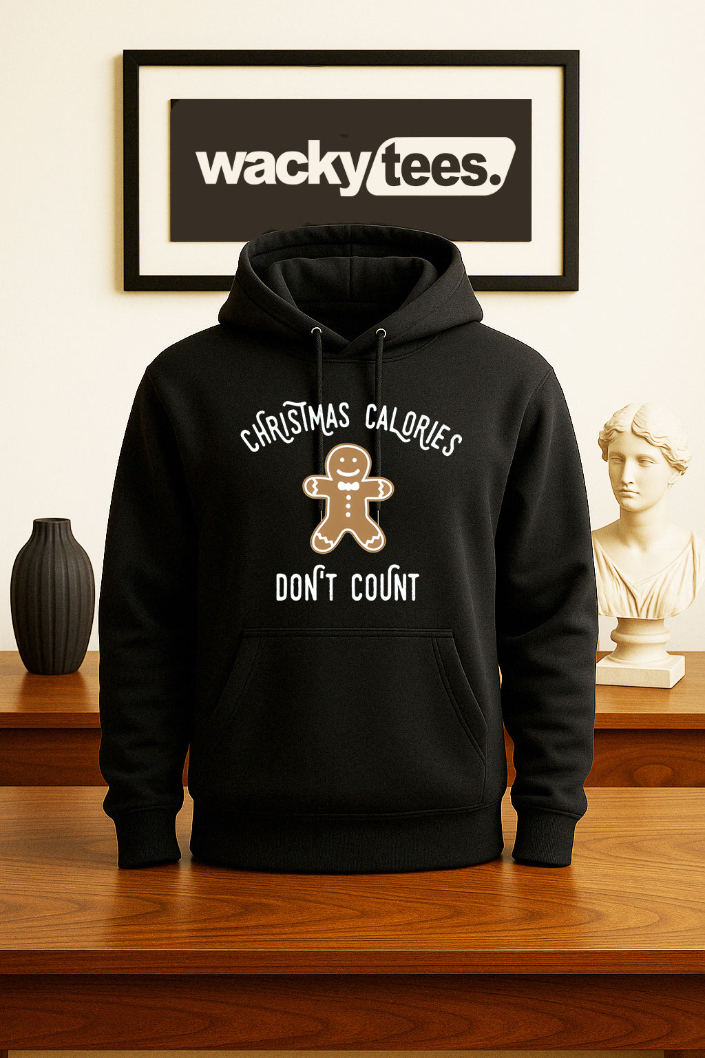 Christmas Calories Dont Count Funny Holiday Graphic Tee Shirt