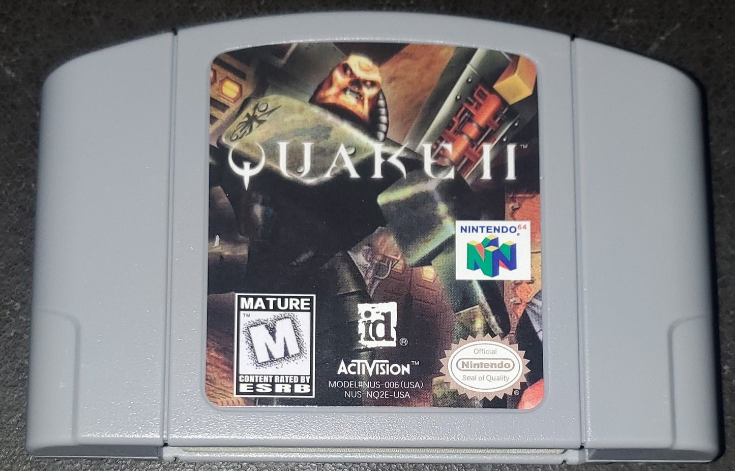 Quake 2 Nintendo 64 N64 Video Game Cartridge