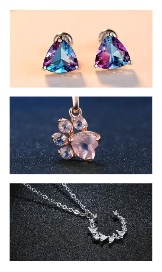 Earrings, Pendants, and Necklaces Collection