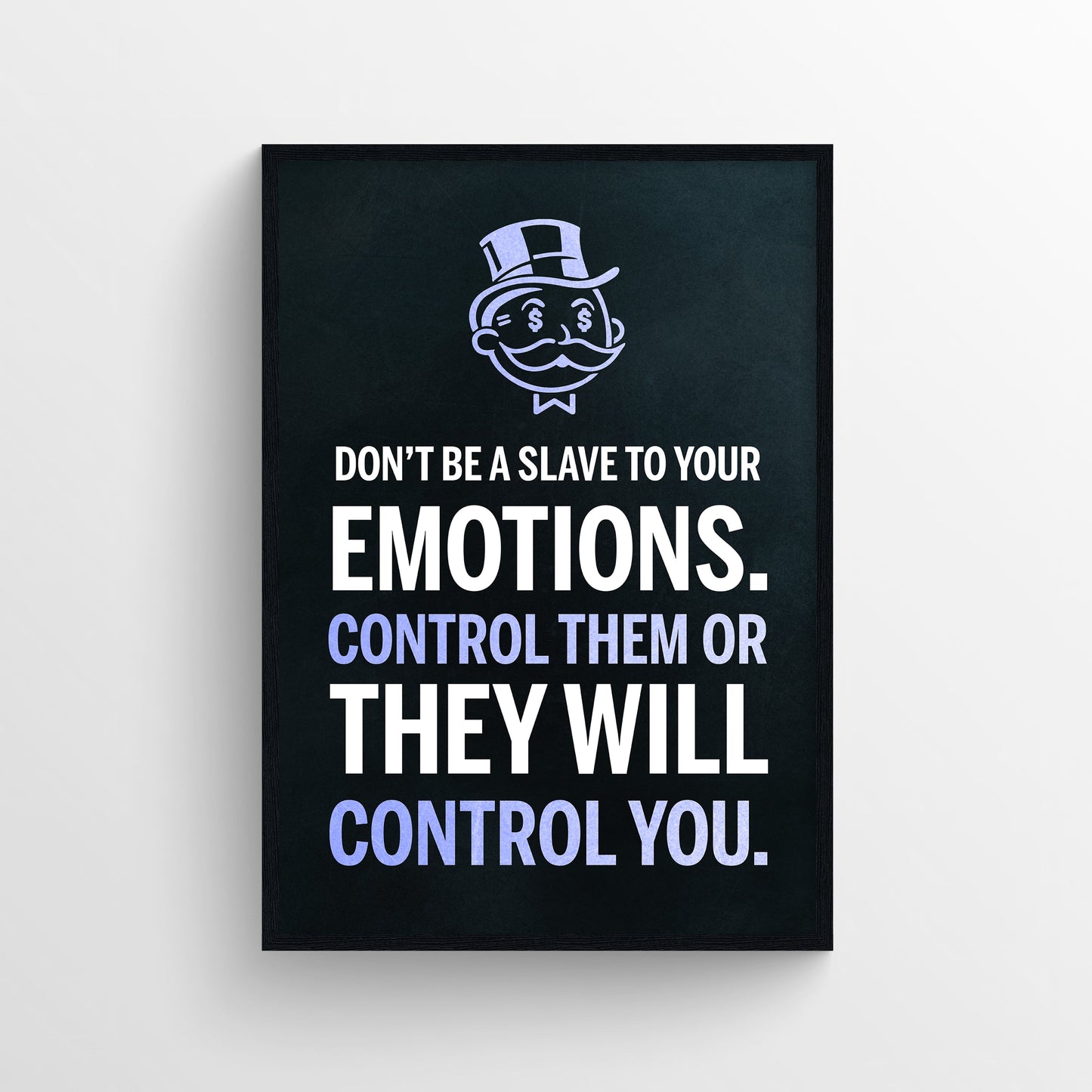 Control Your Emotions Poster