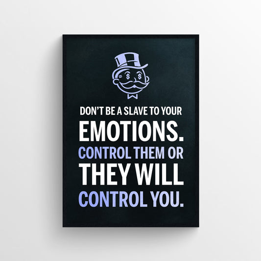 Control Your Emotions Poster