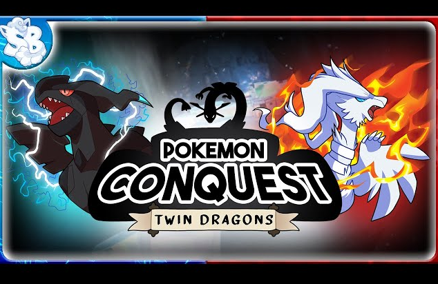 Pokemon Conquest Twin Dragons Nintendo DS Custom ROM Hack Video Game
