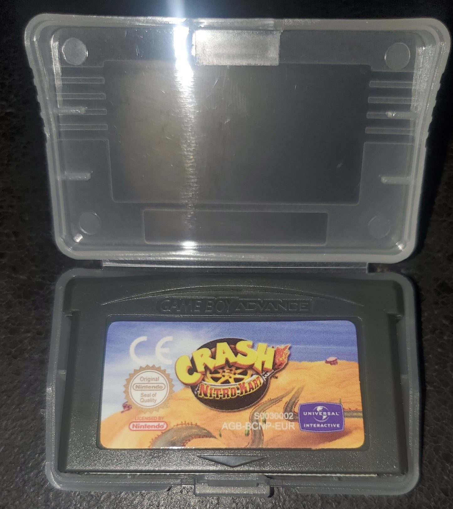 Crash Nitro Kart GBA Video Game Boy Advance Nintendo